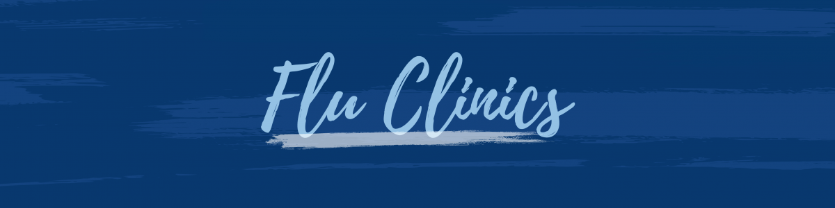 Flu Clinics Banner