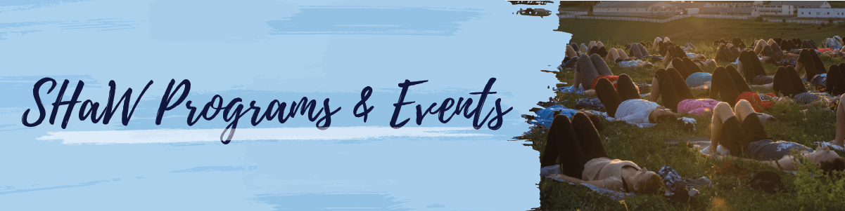 SHaW Events banner