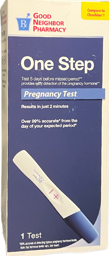 One Step Pregnancy Test