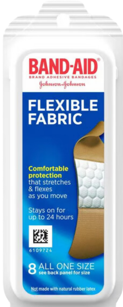 Band-aid flexible fabric