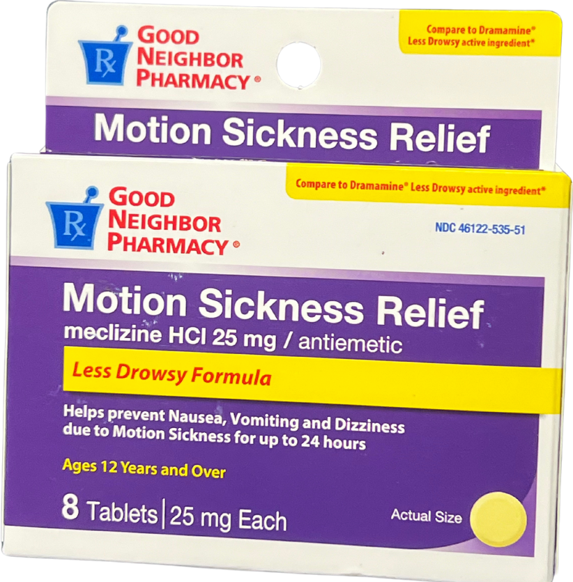 Motion Sickness Relief