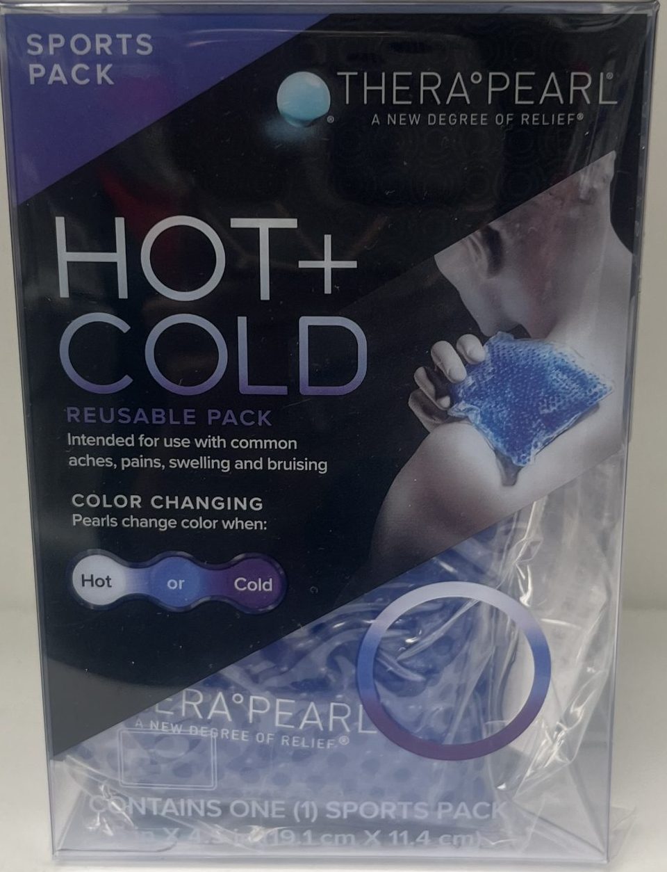 Hot and Cold pack front of package