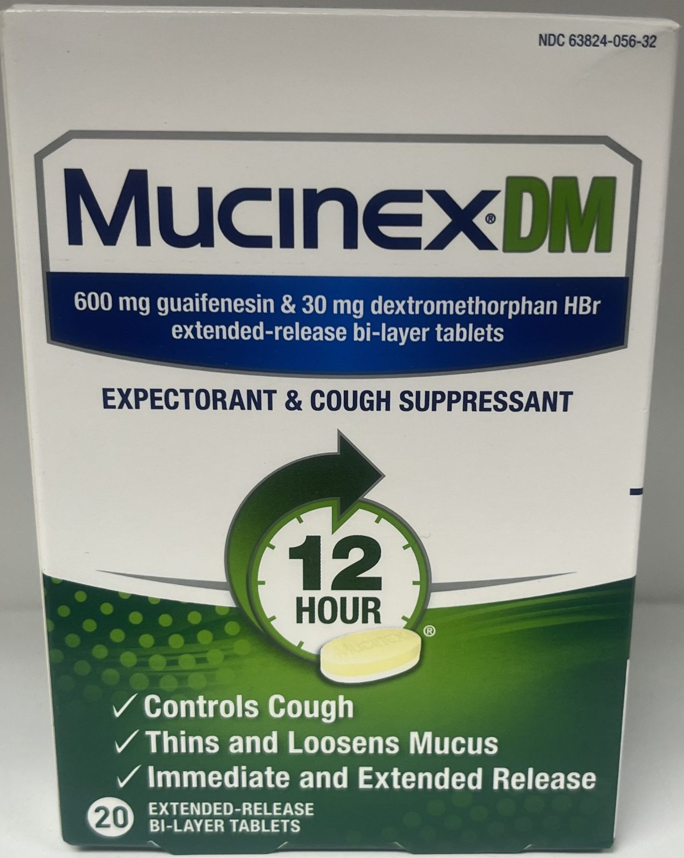 Mucinex DM front of package